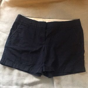JCrew Chino Navy Shorts